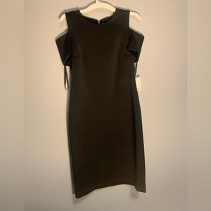 Calvin Klein Off The Shoulder Black Dress 🖤